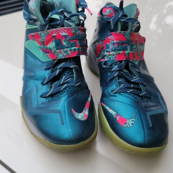 Nike Lebron Zoom Soldier 7 South Beach Miami Night - Picture 2 of 5